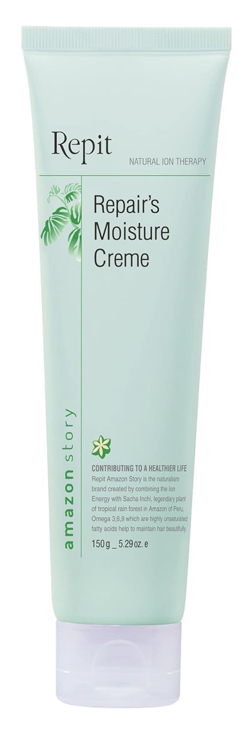 Repit Repairs Moisture Creme offers intensive Moisture and Shine For Damaged Frizzy Dry Hair and Chemically Treated Hair  RepitUSA