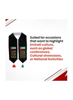 UAE National Day Scarf with Flag Design – Stylish Accessory for Men and Women – Perfect for UAE National Day - Ideal for Celebrations, Events, and Everyday Wear - pzsku/Z6A95E8CCFE1CD03F4C16Z/45/_/1727794074/4081bf7f-6632-4118-bd99-2b7ed6678b62