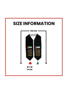 UAE National Day Scarf with Flag Design – Stylish Accessory for Men and Women – Perfect for UAE National Day - Ideal for Celebrations, Events, and Everyday Wear - pzsku/Z6A95E8CCFE1CD03F4C16Z/45/_/1727794084/2589f04a-5e42-485f-8292-6fe33aa239bb