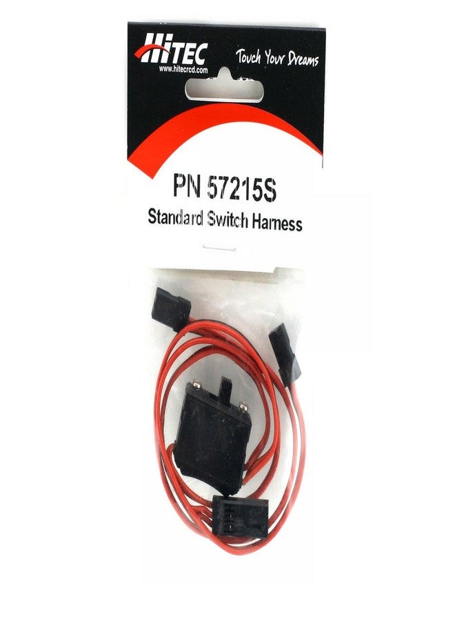 Hitec RCD 57215S Switch Harness w/Chrg Conn Universal - Image 2