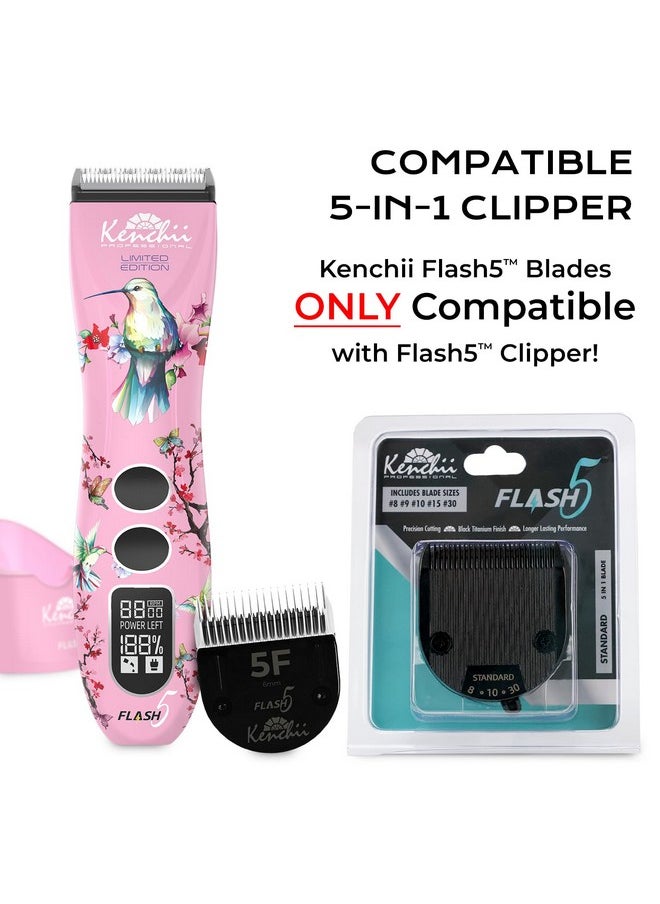 Kenchii Flash 5 Clipper Blade (Standard) Only Compatible with Limited Edition Flash 5 Clipper