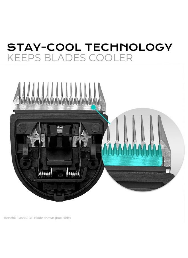 Kenchii Flash 5 Clipper Blade (Standard) Only Compatible with Limited Edition Flash 5 Clipper