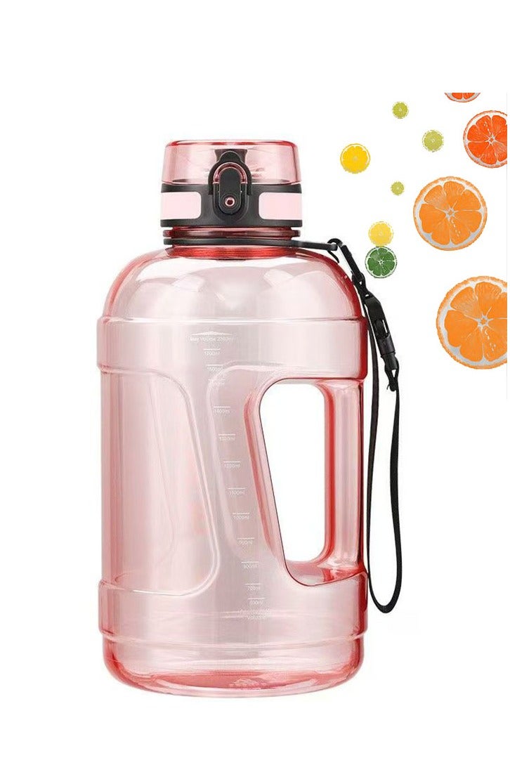 أوسبايس زجاجة مياه 2300 مل زجاجة شرب رياضية كبيرة سعة 2.3 لتر كبيرة الحجم 2300 مل زجاجة مياه كبيرة الحجم 2.3 لتر للسفر في الصالة الرياضية - Image 1