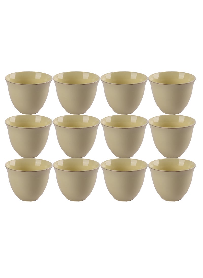 Generic 12-Piece Cawa Cup Set  - Image 1