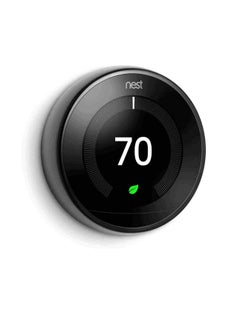 Nest 3rd Generation learning programmable Thermostat Mirror Black