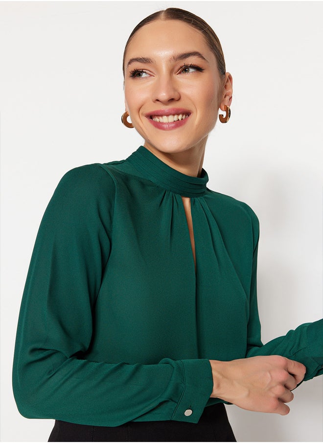 trendyol - Blouse - Green - Regular fit - Image 1
