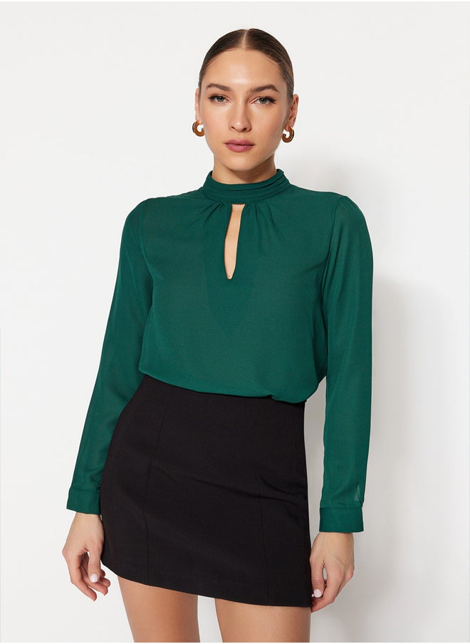 trendyol - Blouse - Green - Regular fit - Image 1