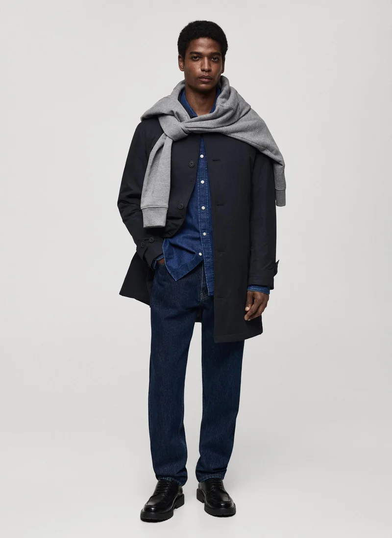Mango Man Water Repellent Raincoat