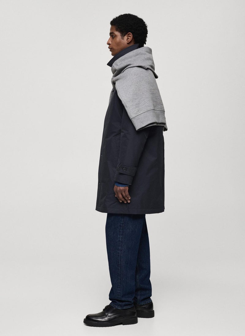 Mango Man Water Repellent Raincoat  - Image 3