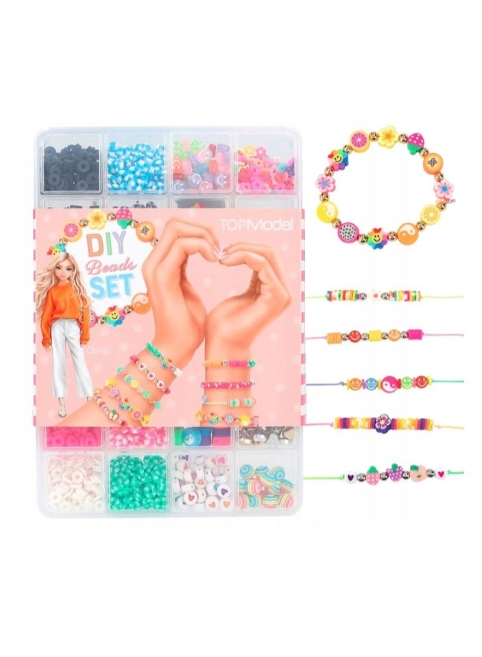 TOPModel DIY Beads Set Creative Jewelry Making Kit for Kids - Image 1