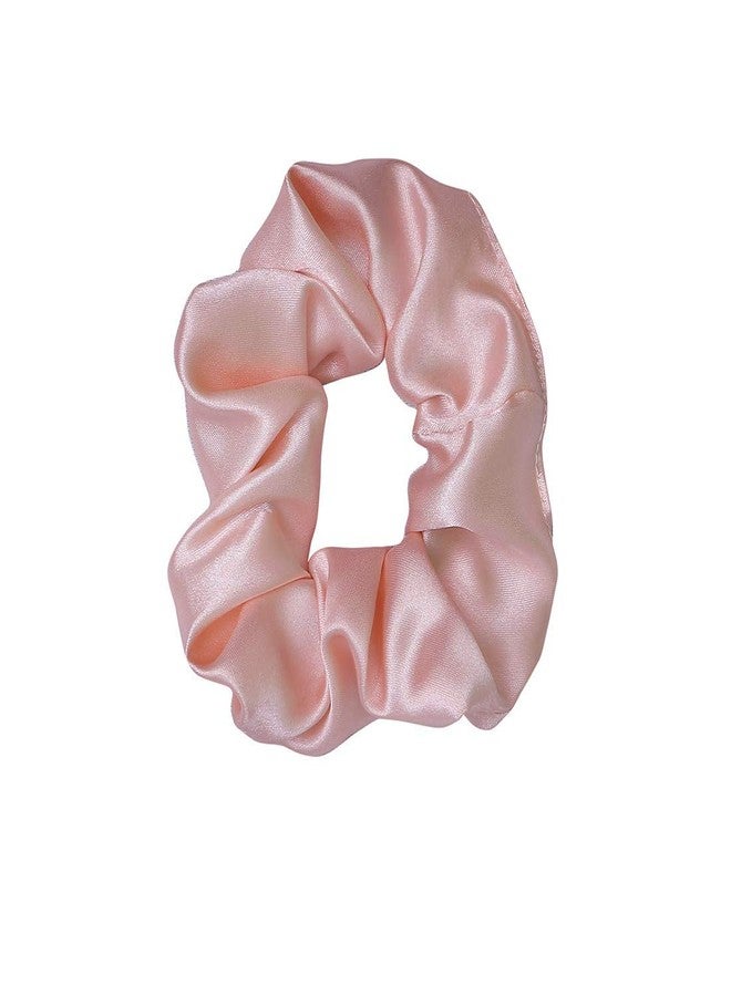 Nnr_Girls Satin Hair Scrunchies Rubber Bands_Pack Of_ 4 Pcs_ Multicolour - Image 3