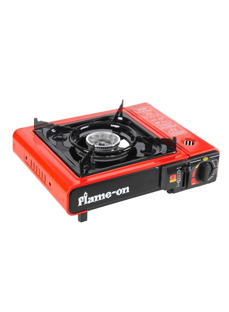 Flame On Single Burner Foldable Gas Stove