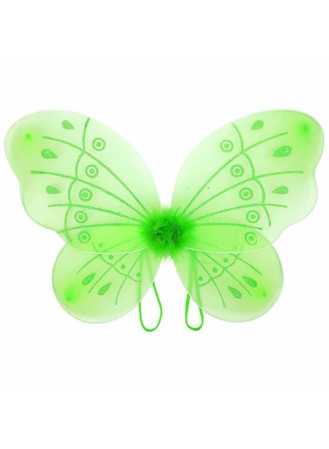 Axaxa Tinker Bell Halloween Costumes for Baby Girls Girls Fairy Costume Tinkerbell Costume for Girls Include Wings 2-11T - Image 3