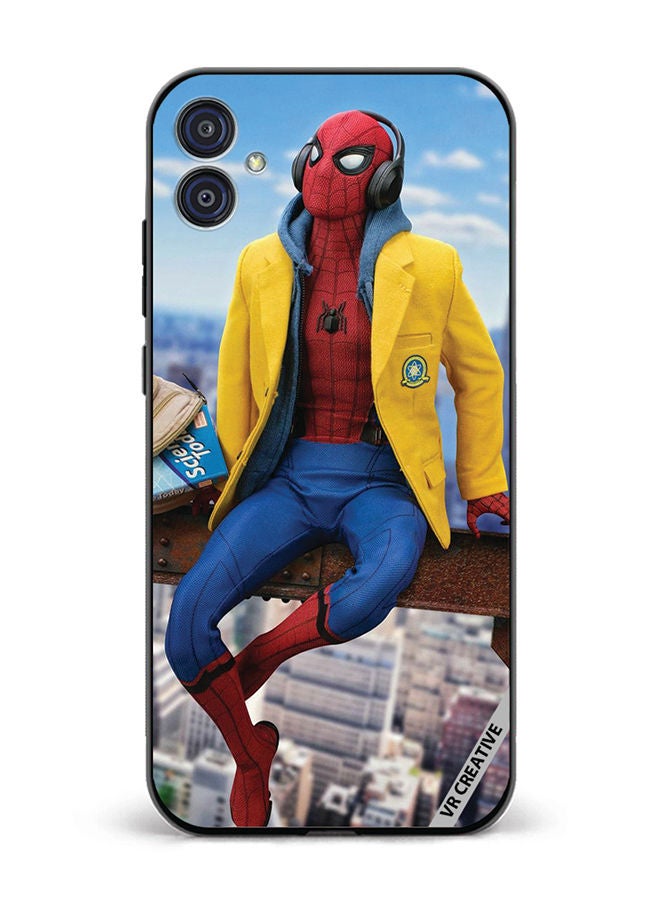 VR CREATIVE Protective Case Cover For Samsung Galaxy M04/F04 Spiderman Design Multicolour - Image 1