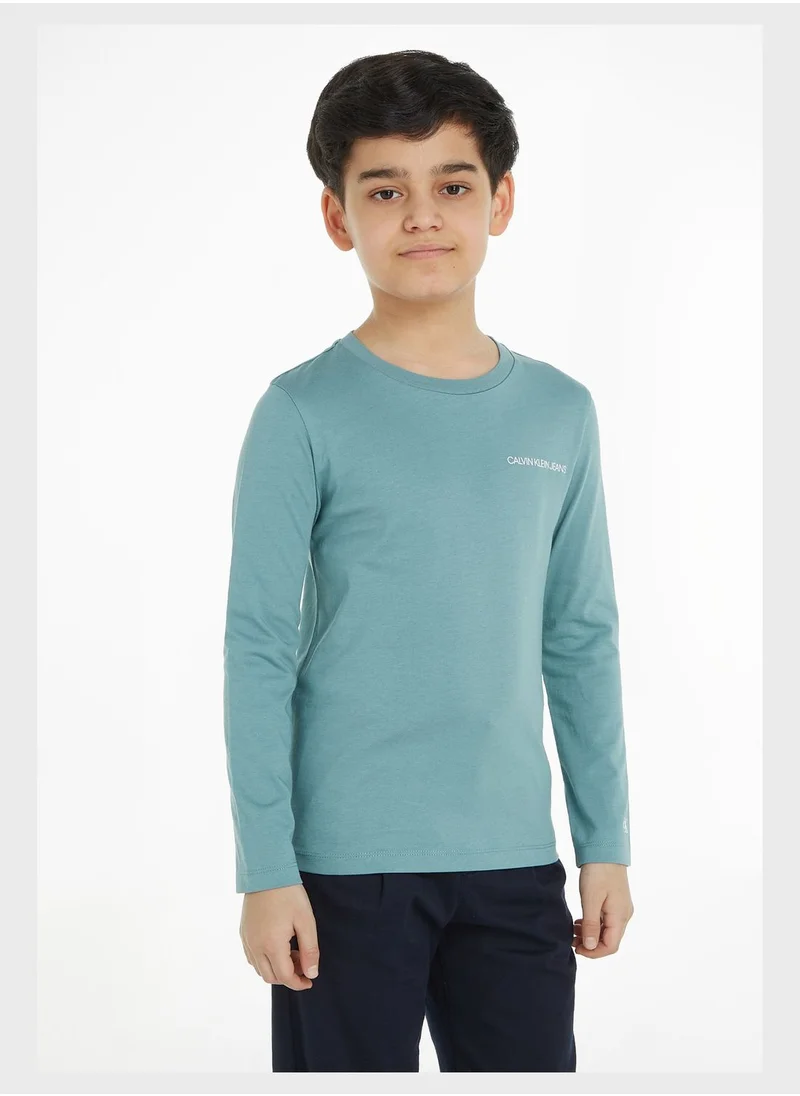 Calvin Klein Jeans Kids Crew Neck T-Shirt