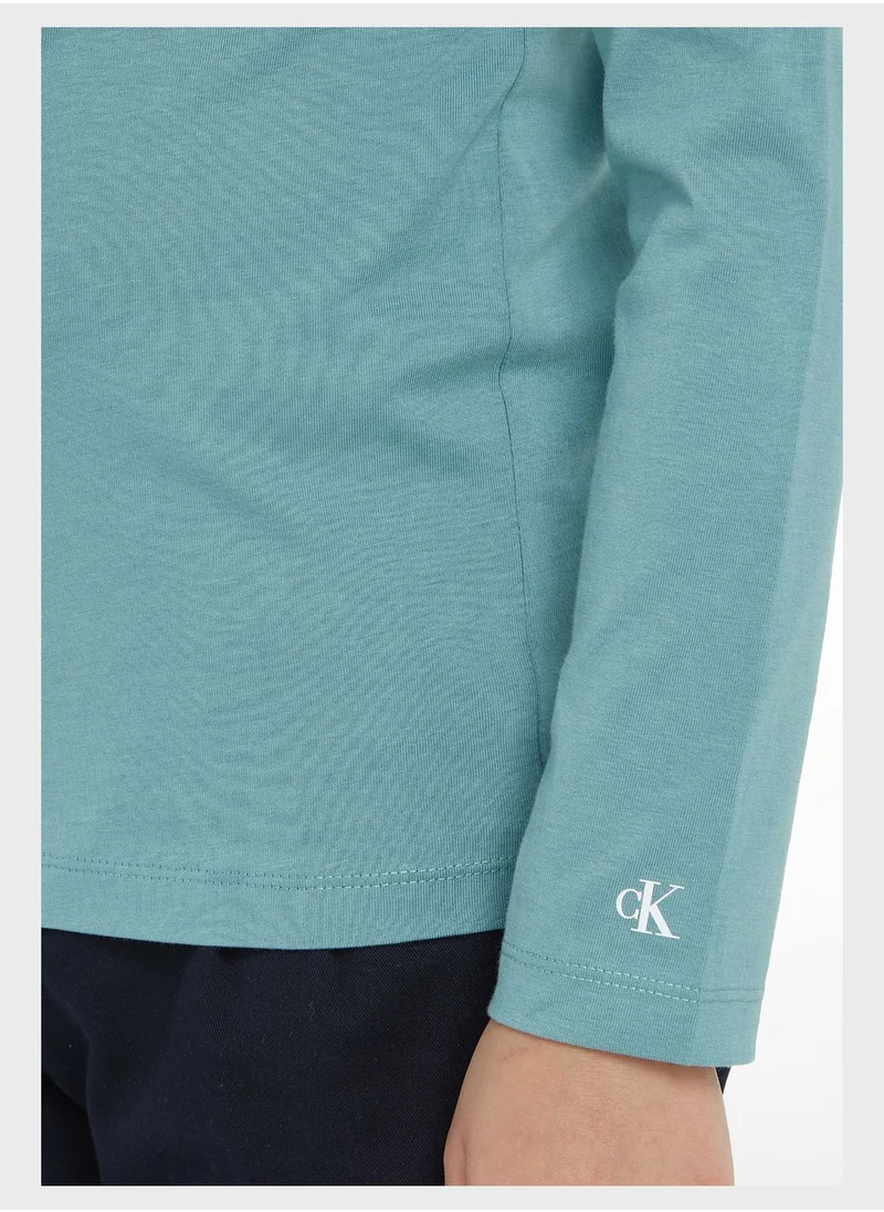 Calvin Klein Jeans Kids Crew Neck T-Shirt