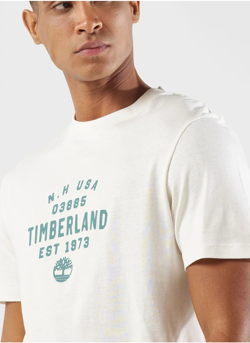 Timberland Refibra Front Graphic T-Shirt