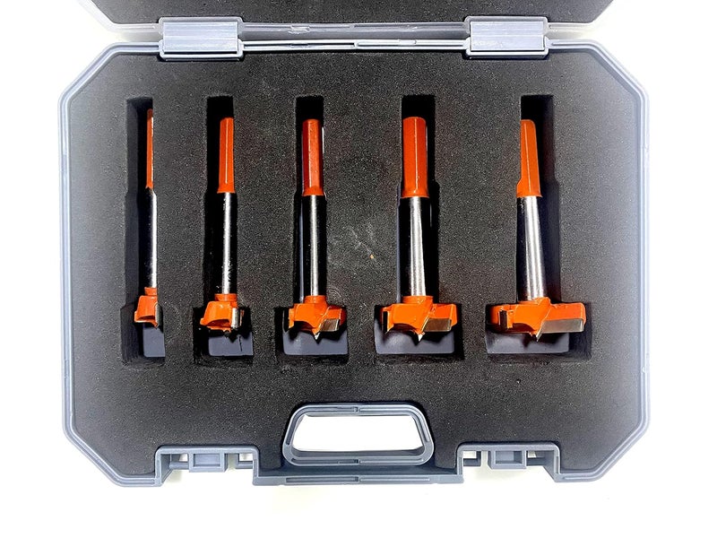 Jon Bhandari Tools Jon Bhandari Tools 15 20 25 30 35 40 50Mm Hinge Boring Forstner Straight Drill Bit Set Carbide Tipped For Wood And Plywood  - Image 2