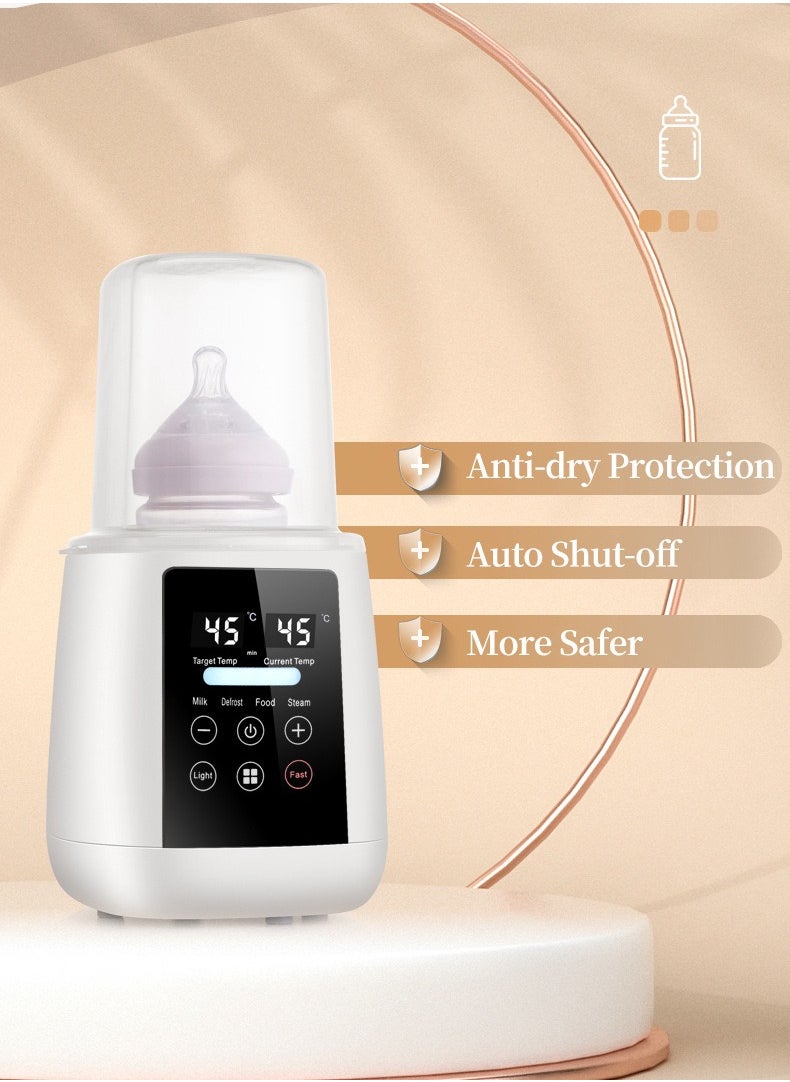 Multi-Function Six-in-One Milk Heating and Insulation Cup - One Cup to Meet All Your Milk Needs