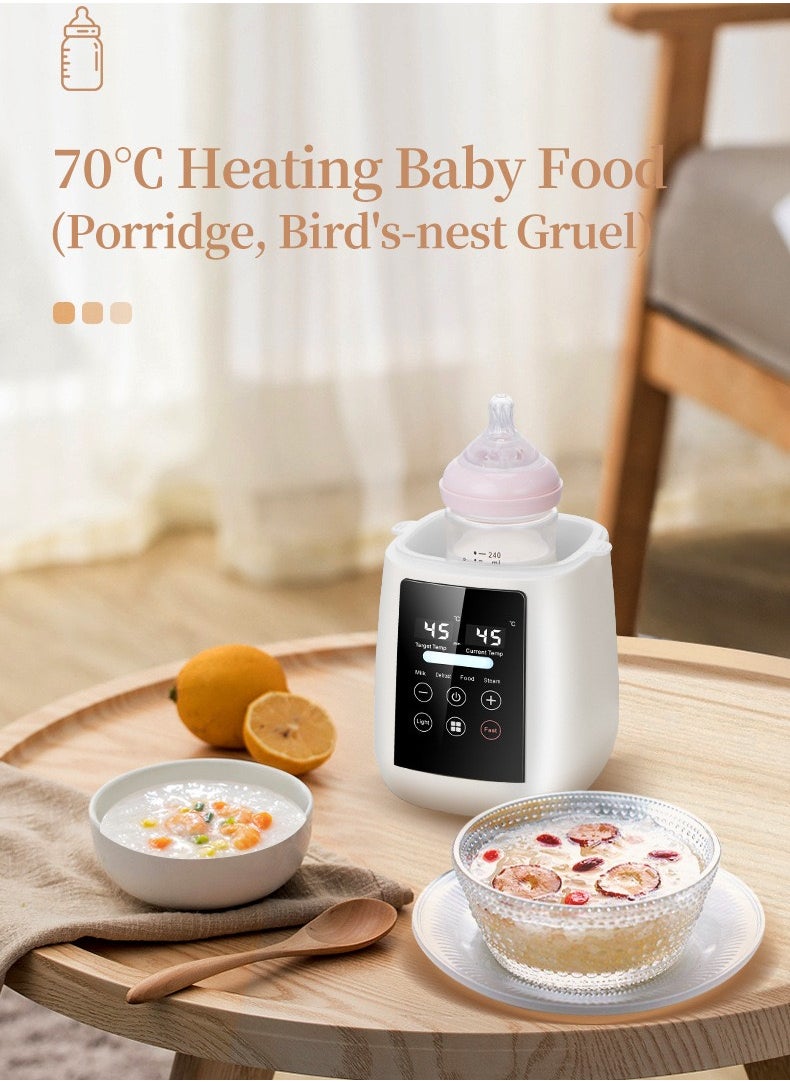 Multi-Function Six-in-One Milk Heating and Insulation Cup - One Cup to Meet All Your Milk Needs