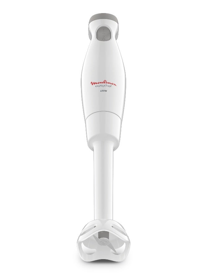 MOULINEX Easychef Hand Mixer With 800 mlBeaker, 450 Watts, White, Dd45A127 DD45A127 White / Pepper - Image 2