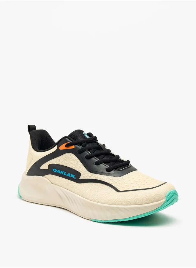 Oaklan by Shoexpress Textured Lace-Up Sports Shoes