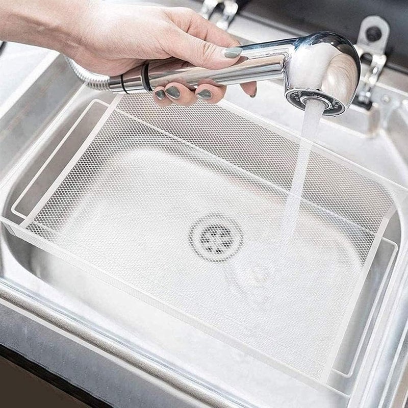 Sulfar 3 Layer Multi Purpose Stainless Steel Rotating Kitchen Trolley SpaceSaving Fruits Vegetables Storage Rack Organizer White - Image 2