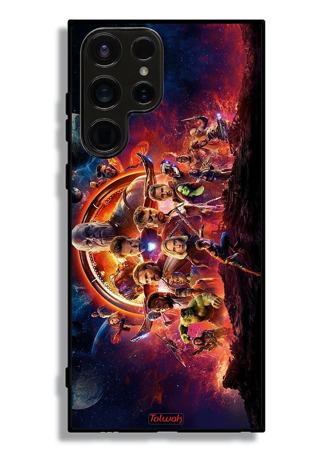 Tolwak Samsung Galaxy S23 Ultra 5G Protective Case Cover Avengers - Image 3