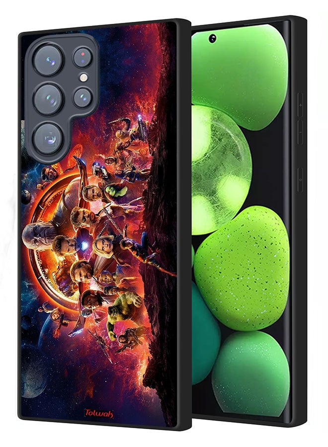 Tolwak Samsung Galaxy S23 Ultra 5G Protective Case Cover Avengers - Image 1