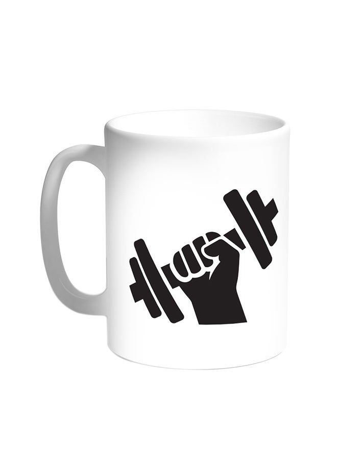 RKN Sport Printed Coffee Mug White 11ounce - Image 1