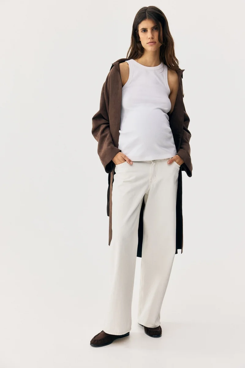 H&M MAMA Ribbed vest top