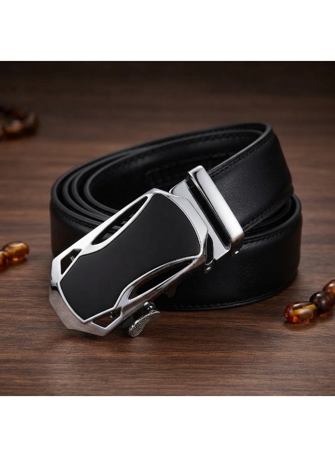 Stylish men's belt made of 100% genuine leather, durable and high quality - Image 1