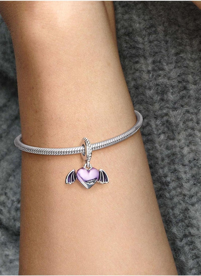 PANDORA Vampire Winged Heart Dangle Charm  - Image 5