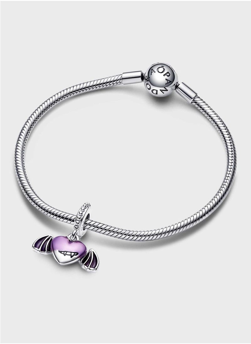 PANDORA Vampire Winged Heart Dangle Charm  - Image 3