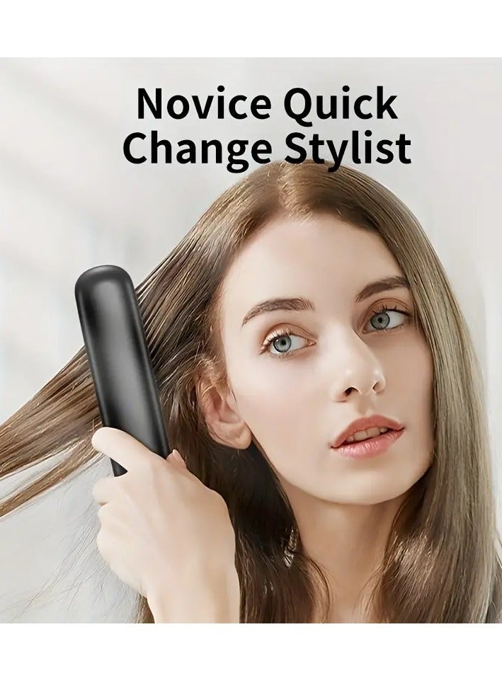 general Cordless Hair Straightener for Women - 3 Heat Levels, Negative Ion Technology, Anti-Scald, USB Rechargeable, LED Display, Portable Design for Home and Travel, Perfect Gift - Image 2