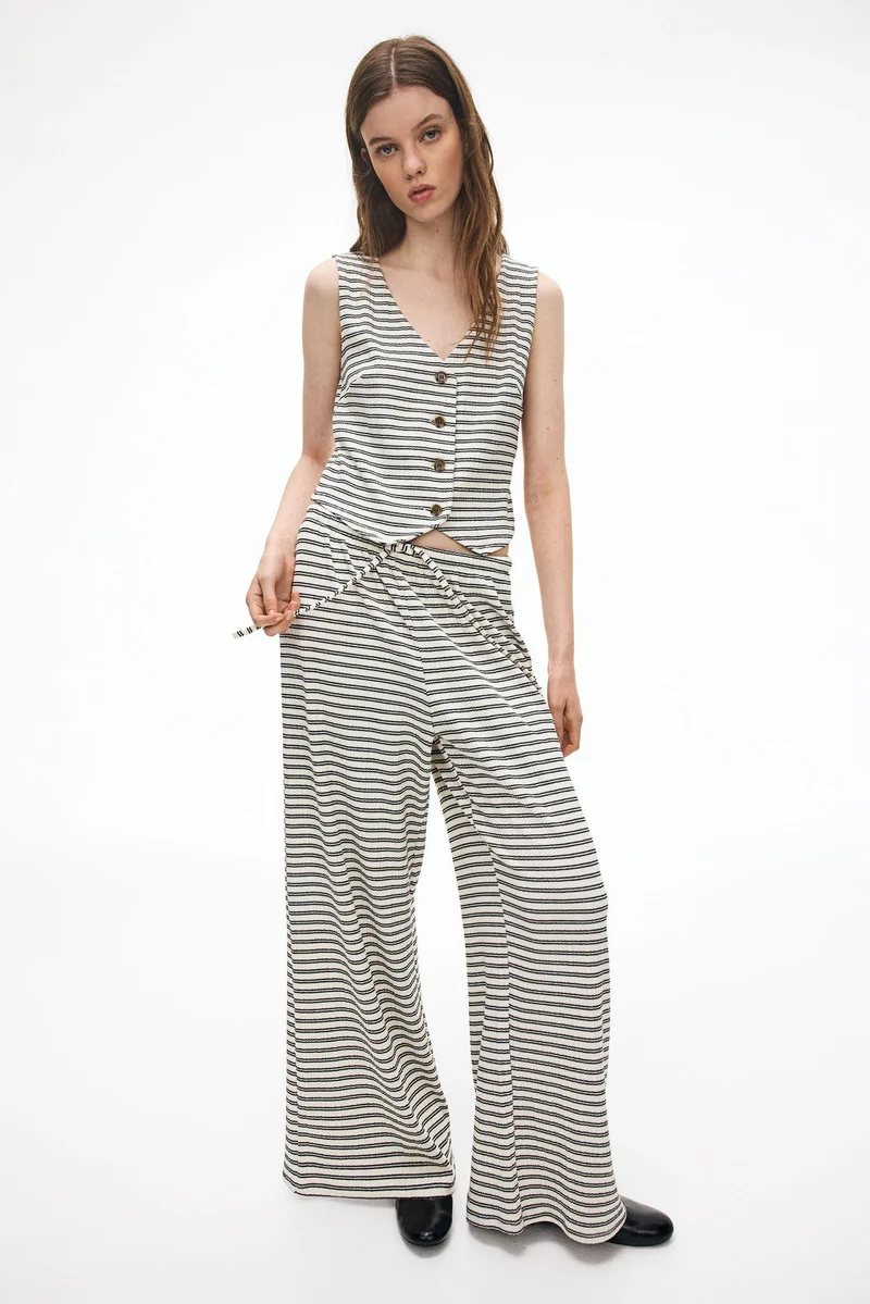 H&M Wide drawstring trousers