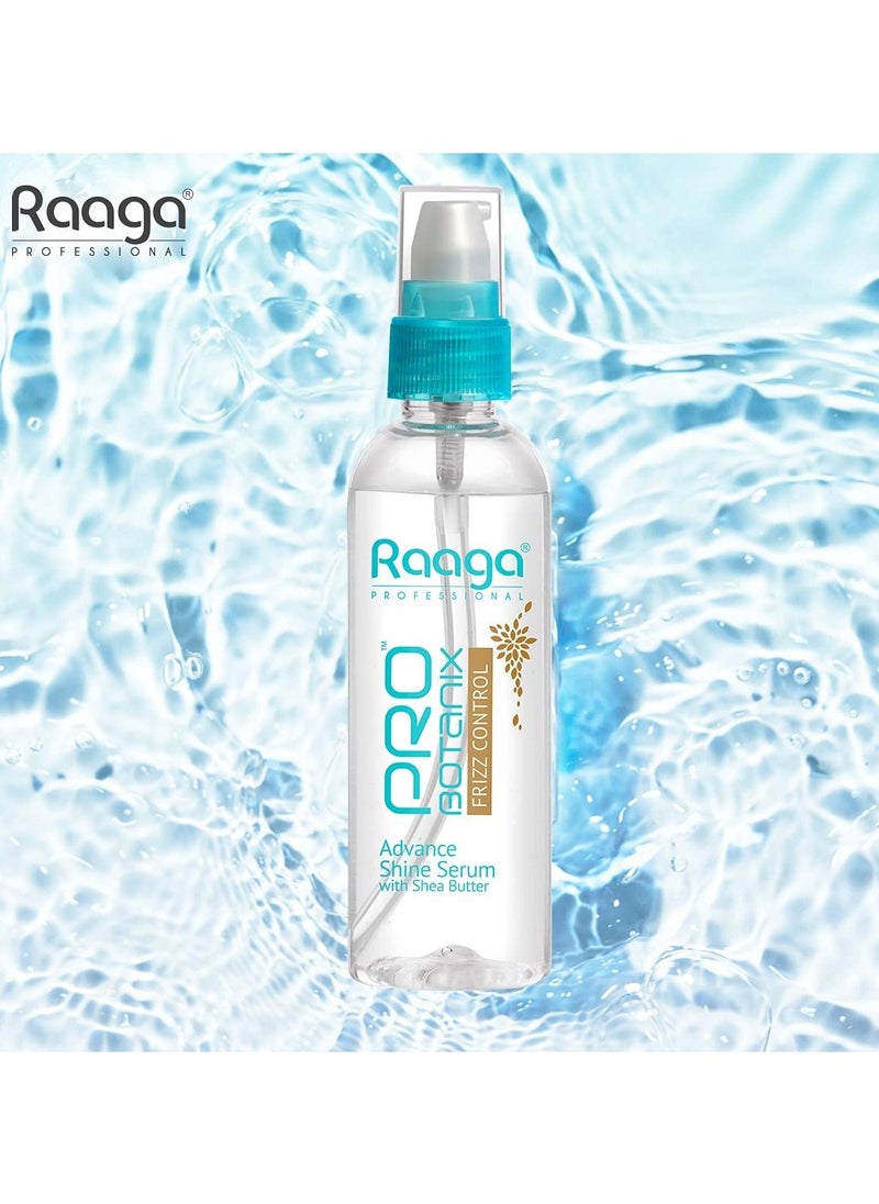 RAAGA PROFESSIONAL - Probotanix Frizz Control Hair Serum For Hair Smoothing With Shea Butter Anti Frizz Serum 100ml - Image 1