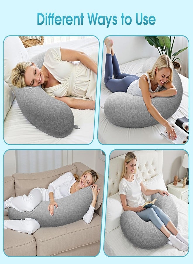 TranquilRelax Leg Positioner Pillows for Side Sleeper - 47 * 10 inch - Image 5