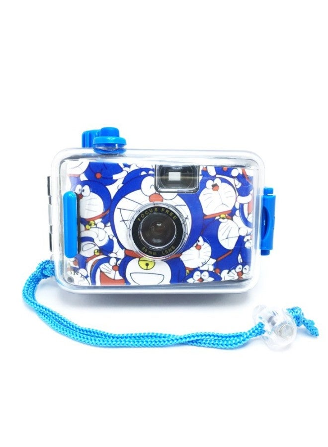 Printing Color Printing Retro Fool Film Camera Film Waterproof Non Disposable Camera Holiday Birthday Gift-Color:Color Customization  - Image 2