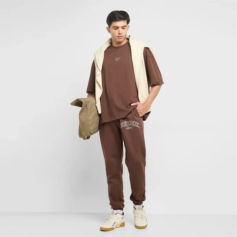 Reebok Campus Brown Reebok Danny Varsity Men's T-Shirt - Campus Brown for Men | Best Price UAE