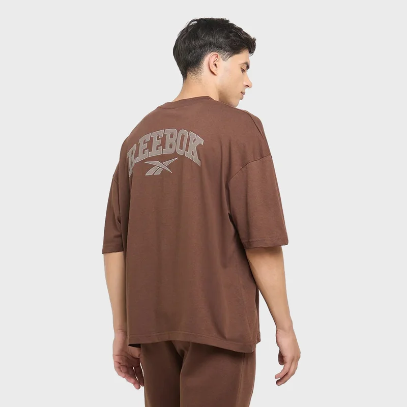 Reebok Campus Brown Reebok Danny Varsity Men's T-Shirt - Campus Brown for Men | Best Price UAE