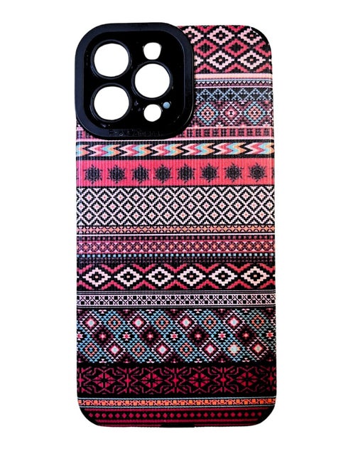 Classic Printed Case for iPhone 13 Pro Max – Red