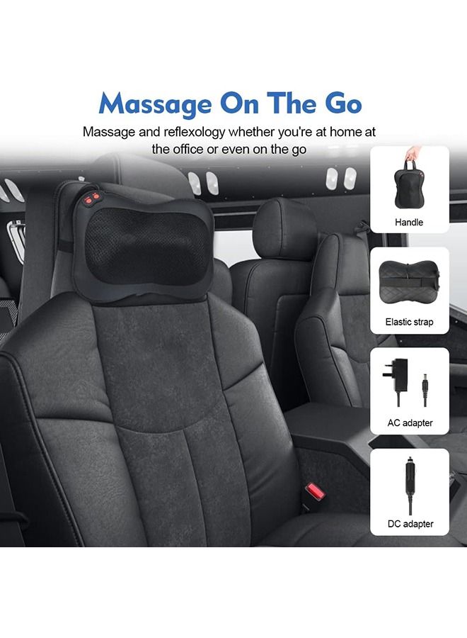 Arabest Back Massager, Shiatsu Neck Massager with Heat, Electric Kneading Massage Pillow for Back, Neck,Shoulders, Legs, Foot,Body Muscle Pain Relief, Use at Home, Car, Office, Gifts for Men, Women  - Image 5