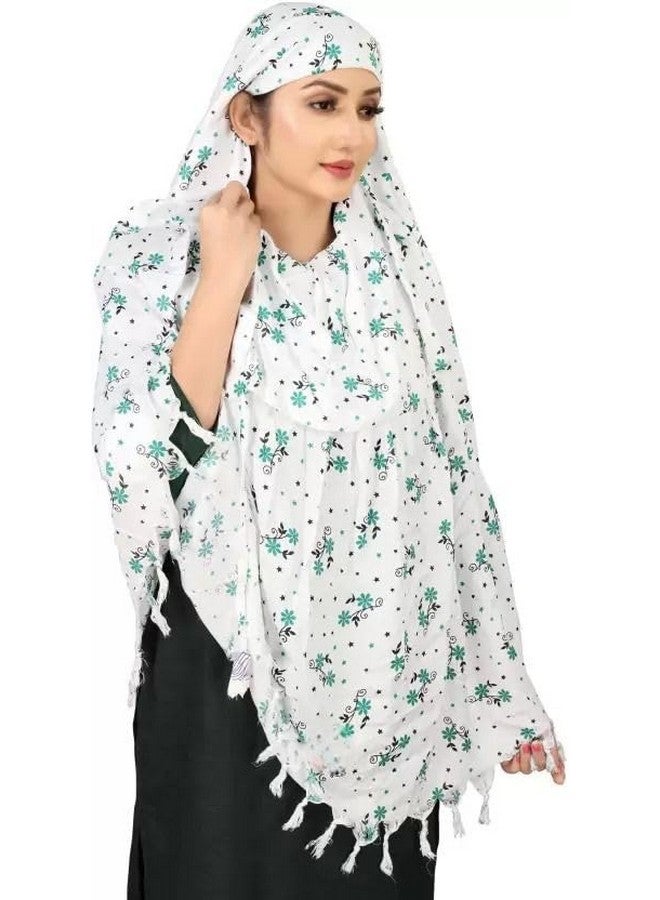 eloska world eloska world pure cotton Scarf, Stole digital prints warm, light weight super soft travel scarf.women and girls. - Image 1