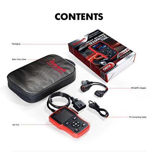 iCarsoft HD V3.0 Heavy Duty Diesel Truck Diagnostic Scanner Tool Code Reader - Image 2