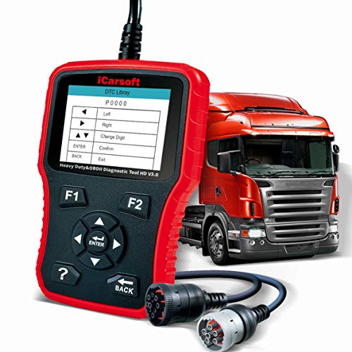 iCarsoft HD V3.0 Heavy Duty Diesel Truck Diagnostic Scanner Tool Code Reader - Image 1