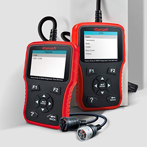 iCarsoft HD V3.0 Heavy Duty Diesel Truck Diagnostic Scanner Tool Code Reader - Image 4
