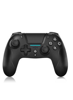 Game controller, wireless controller with dual vibration/6-axis sensitive joystick/audio/touchpad, Bluetooth Playstation 4 controller compatible with PS3/PS4/Slim/PC/Android/iOS