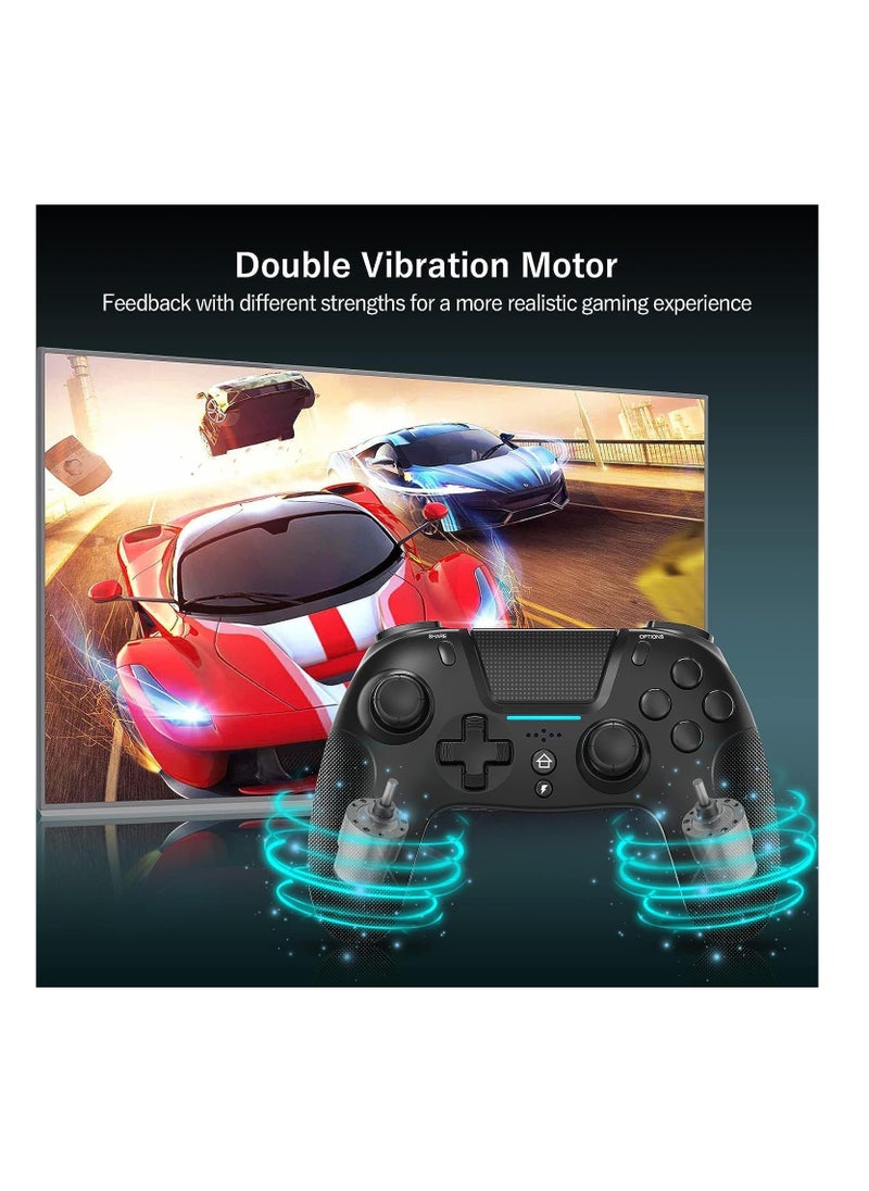 Anmi - Game controller, wireless controller with dual vibration/6-axis sensitive joystick/audio/touchpad, Bluetooth Playstation 4 controller compatible with PS3/PS4/Slim/PC/Android/iOS - Image 1