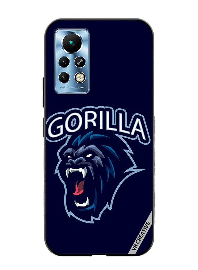 VR CREATIVE Protective Case Cover For Infinix Note 11 Pro Gorilla Design Multicolour - Image 1